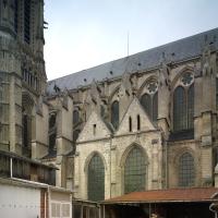 Cathédrale Saint-Gervais-Saint-Protais de Soissons - Exterior, nave, south flank
