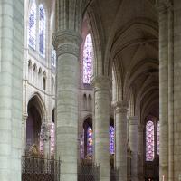 Cathédrale Saint-Gervais-Saint-Protais de Soissons - Interior, south choir aisle looking northeast