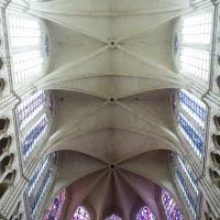 Cathédrale Saint-Gervais-Saint-Protais de Soissons - Interior, chevet, hemicycle vault
