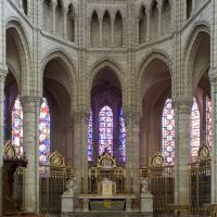 Cathédrale Saint-Gervais-Saint-Protais de Soissons - Interior, chevet, hemicycle