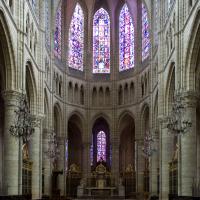 Cathédrale Saint-Gervais-Saint-Protais de Soissons - Interior, chevet hemicycle