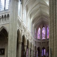 Cathédrale Saint-Gervais-Saint-Protais de Soissons - Interior, chevet and crossing space looking northeast