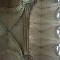 Cathédrale Saint-Gervais-Saint-Protais de Soissons - Interior, nave aisle vaults and nave vaults