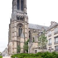 Cathédrale Saint-Gervais-Saint-Protais de Soissons - Exterior, western frontispiece, south tower