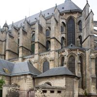 Cathédrale Saint-Gervais-Saint-Protais de Soissons - Exterior, chevet, south flank
