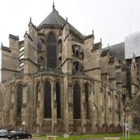 Cathédrale Saint-Gervais-Saint-Protais de Soissons - Exterior, chevet, hemicycle from northeast