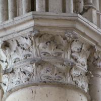 Cathédrale Saint-Gervais-Saint-Protais de Soissons - Interior, nave, south arcade, pier capital