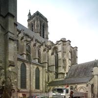Cathédrale Saint-Gervais-Saint-Protais de Soissons - Exterior, nave, north flank
