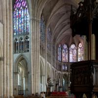 Cathédrale Saint-Pierre-Saint-Paul de Troyes - Interior, north nave and transept looking east