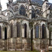 Cathédrale Saint-Pierre-Saint-Paul de Troyes - Exterior, north chevet elevatino