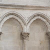 Cathédrale Saint-Pierre-Saint-Paul de Troyes - Interior, chevet, radiating chapel, dado