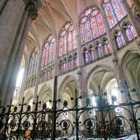 Cathédrale Saint-Pierre-Saint-Paul de Troyes - Interior, north chevet elevation from ambulatory
