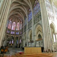 Cathédrale Saint-Pierre-Saint-Paul de Troyes - Interior, chevet looking east