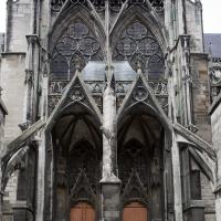 Basilique Saint-Urbain de Troyes - Exterior, south transept elevation