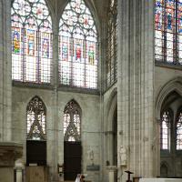 Basilique Saint-Urbain de Troyes - Interior, north transept elevation