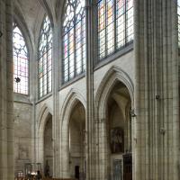 Basilique Saint-Urbain de Troyes - Interior, north nave elevation looking west