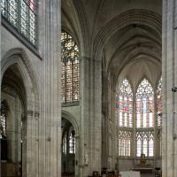 Basilique Saint-Urbain de Troyes - Interior, north nave and chevet elevation
