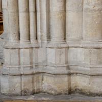 Basilique Saint-Urbain de Troyes - Interior, north nave pier base