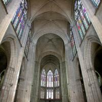 Basilique Saint-Urbain de Troyes - Interior, nave looking east