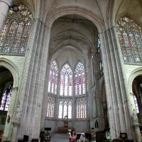 Basilique Saint-Urbain de Troyes - Interior, chevet from crossing