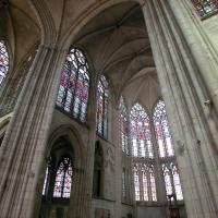 Basilique Saint-Urbain de Troyes - Interior, north chevet elevation from crossing