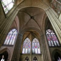 Basilique Saint-Urbain de Troyes - Interior, crossing vaults