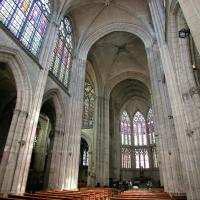 Basilique Saint-Urbain de Troyes - Interior, north nave elevation looking east