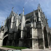 Basilique Saint-Urbain de Troyes - Exterior, north nave elevation