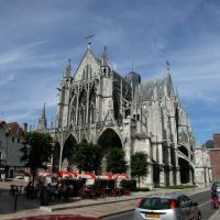 Basilique Saint-Urbain de Troyes - Exterior, western frontispiece and south elevation