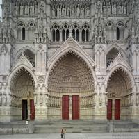 Cathédrale Notre-Dame de Amiens - Exterior, western frontispiece portals