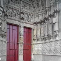 Cathédrale Notre-Dame de Amiens - Exterior, western frontispiece, south portal, south side