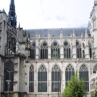 Cathédrale Notre-Dame de Amiens - Exterior, north nave elevation