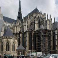 Cathédrale Notre-Dame de Amiens - Exterior, chevet elevation and radiating chapels