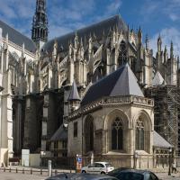 Cathédrale Notre-Dame de Amiens - Exterior, chevet elevation
