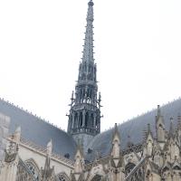 Cathédrale Notre-Dame de Amiens - Exterior, crossing spire
