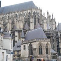 Cathédrale Notre-Dame de Amiens - Exterior, south chevet elevation