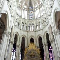 Cathédrale Notre-Dame de Amiens - Interior, east chevet elevation