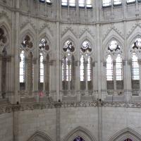 Cathédrale Notre-Dame de Amiens - Interior, east chevet elevation from triforium level