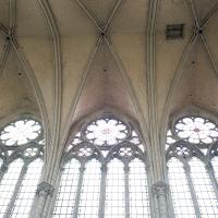 Cathédrale Notre-Dame de Amiens - Interior, north nave elevation from triforium level