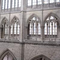 Cathédrale Notre-Dame de Amiens - Interior, north transept elevation from triforium level