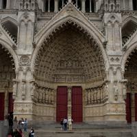 Cathédrale Notre-Dame de Amiens - Exterior, wetern frontispiece portals