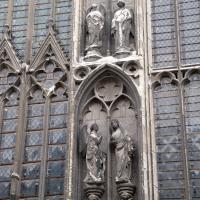 Cathédrale Notre-Dame de Amiens - Exterior, south nave figurative detail