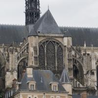 Cathédrale Notre-Dame de Amiens - Exterior, north transept elevation