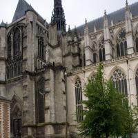 Cathédrale Notre-Dame de Amiens - Exterior, north nave and transept elevation