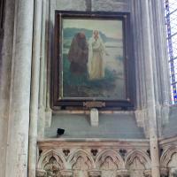 Cathédrale Notre-Dame de Amiens - Interior, detail of painting in ambulatory