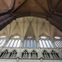 Cathédrale Notre-Dame de Amiens - Interior, south nave elevation and aisle vaults