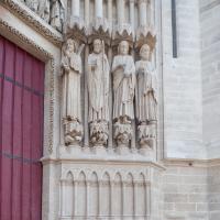 Cathédrale Notre-Dame de Amiens - Exterior, south transept portal, east jambs
