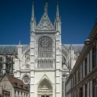 Cathédrale Notre-Dame de Amiens - Exterior, south transept elevation