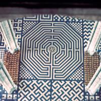 Cathédrale Notre-Dame de Amiens - Interior, nave, labyrinth pavement