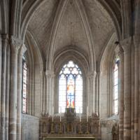 Église Notre-Dame d'Auvers-sur-Oise - Interior, chevet looking east, apse
